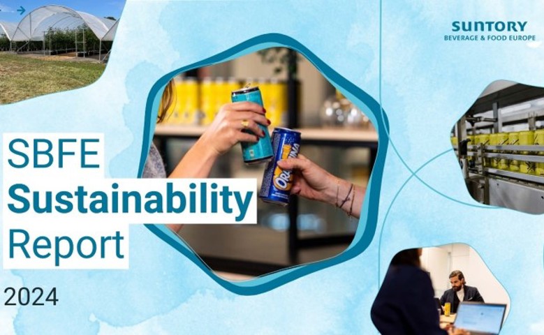 Suntory Beverage & Food Europe Publishes 2024 Sustainability Report