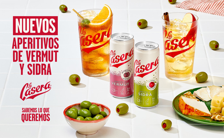 Suntory Beverage & Food Spain sigue apostando por la baja graduación con los nuevos Aperitivos de La Casera®